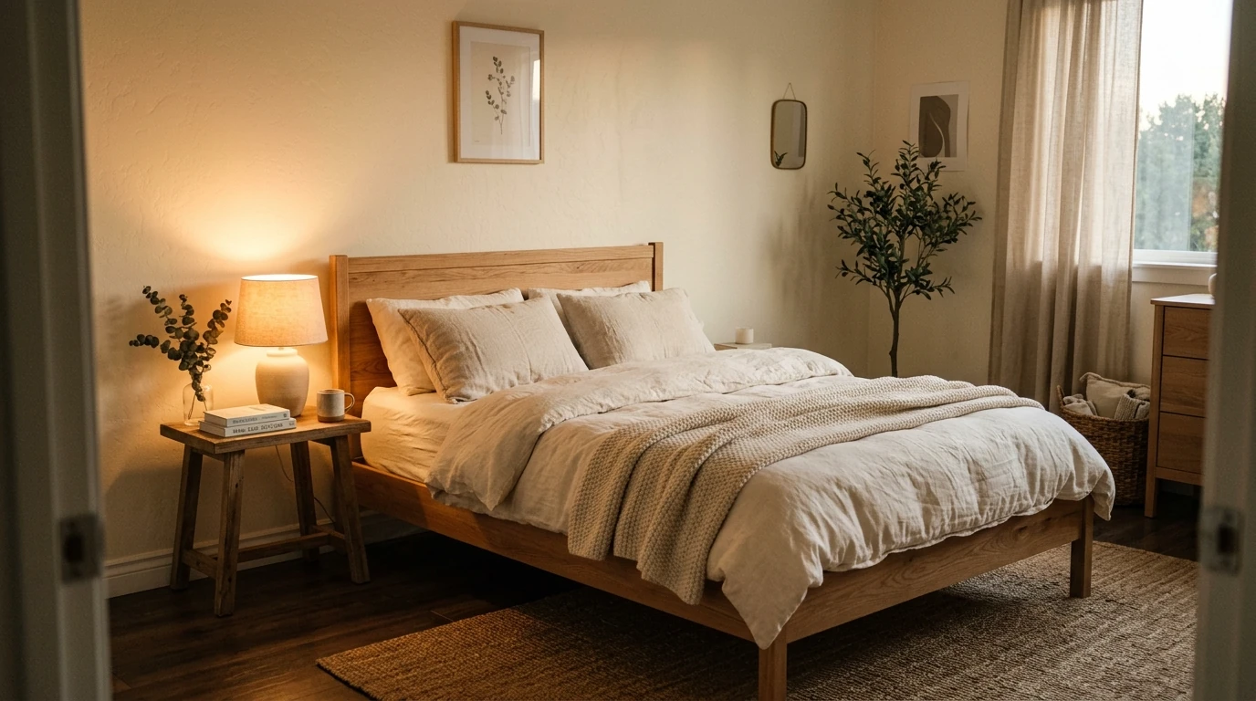 Dreamy cozy bedroom idea 2