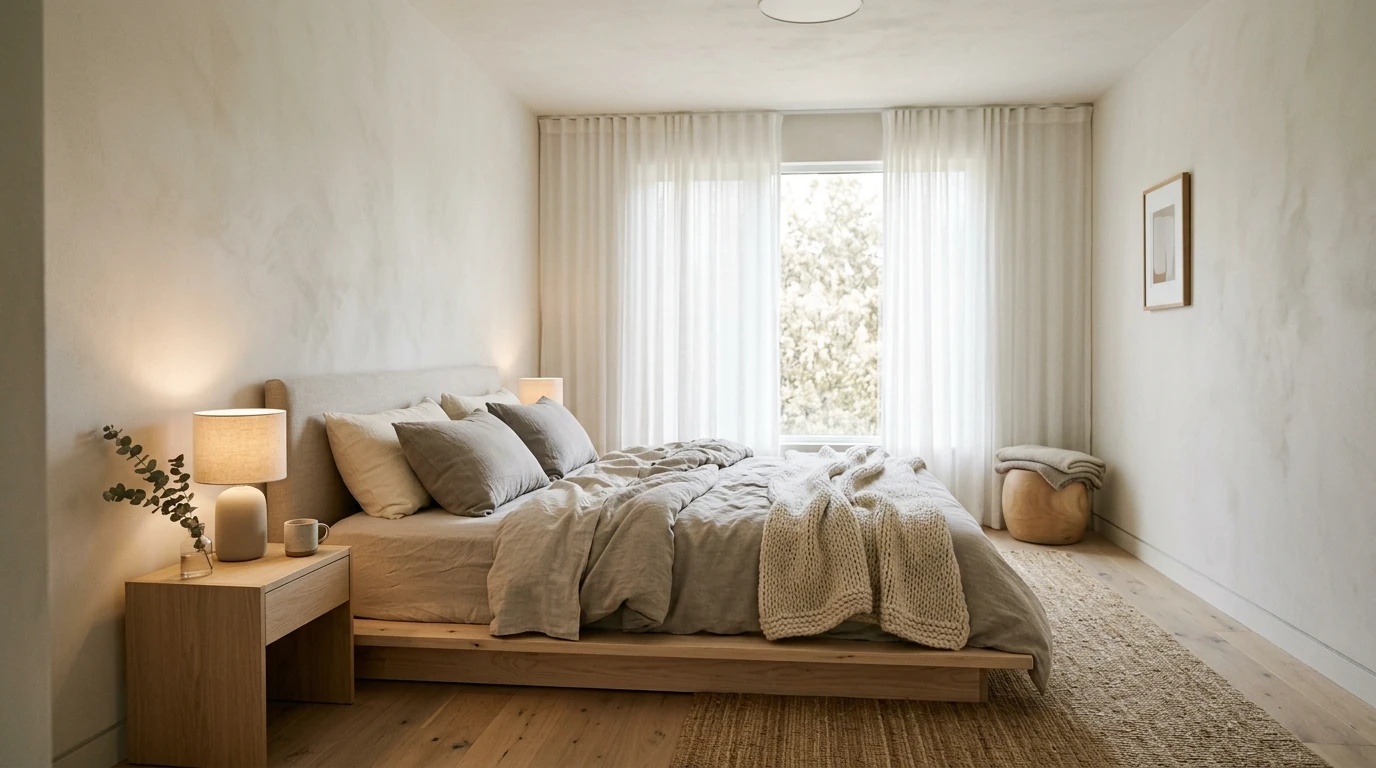 Dreamy cozy bedroom idea 7
