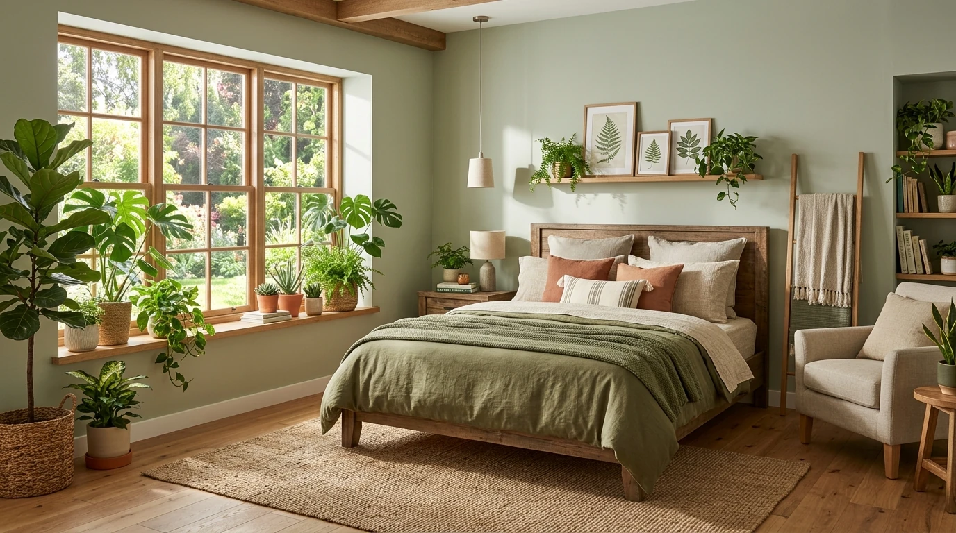 Dreamy cozy bedroom idea 8