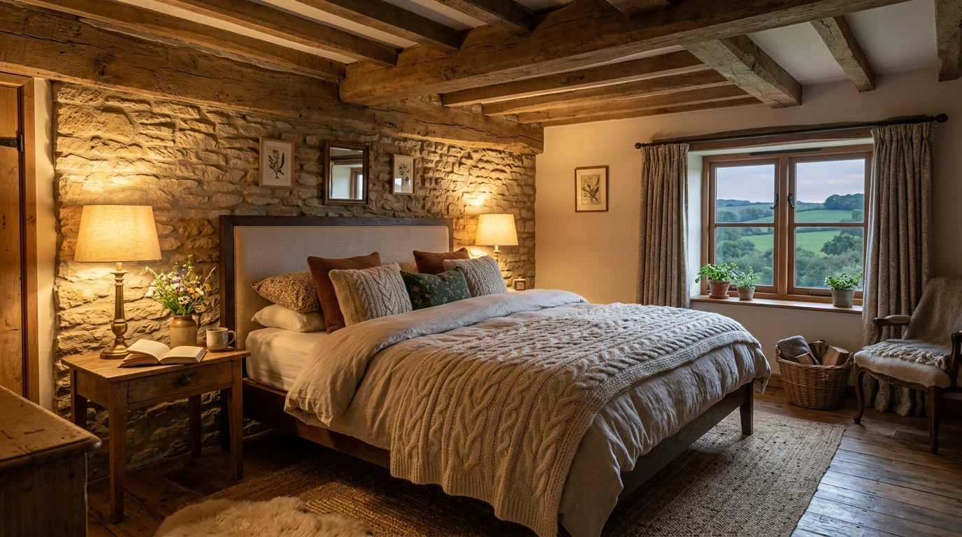 Dreamy cozy bedroom idea 10