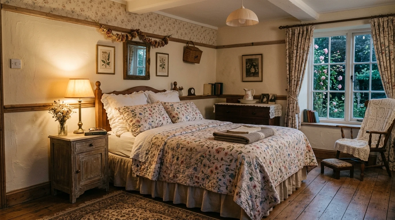 Dreamy cozy bedroom idea 12