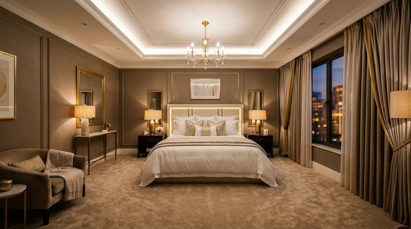Dreamy cozy bedroom idea 14
