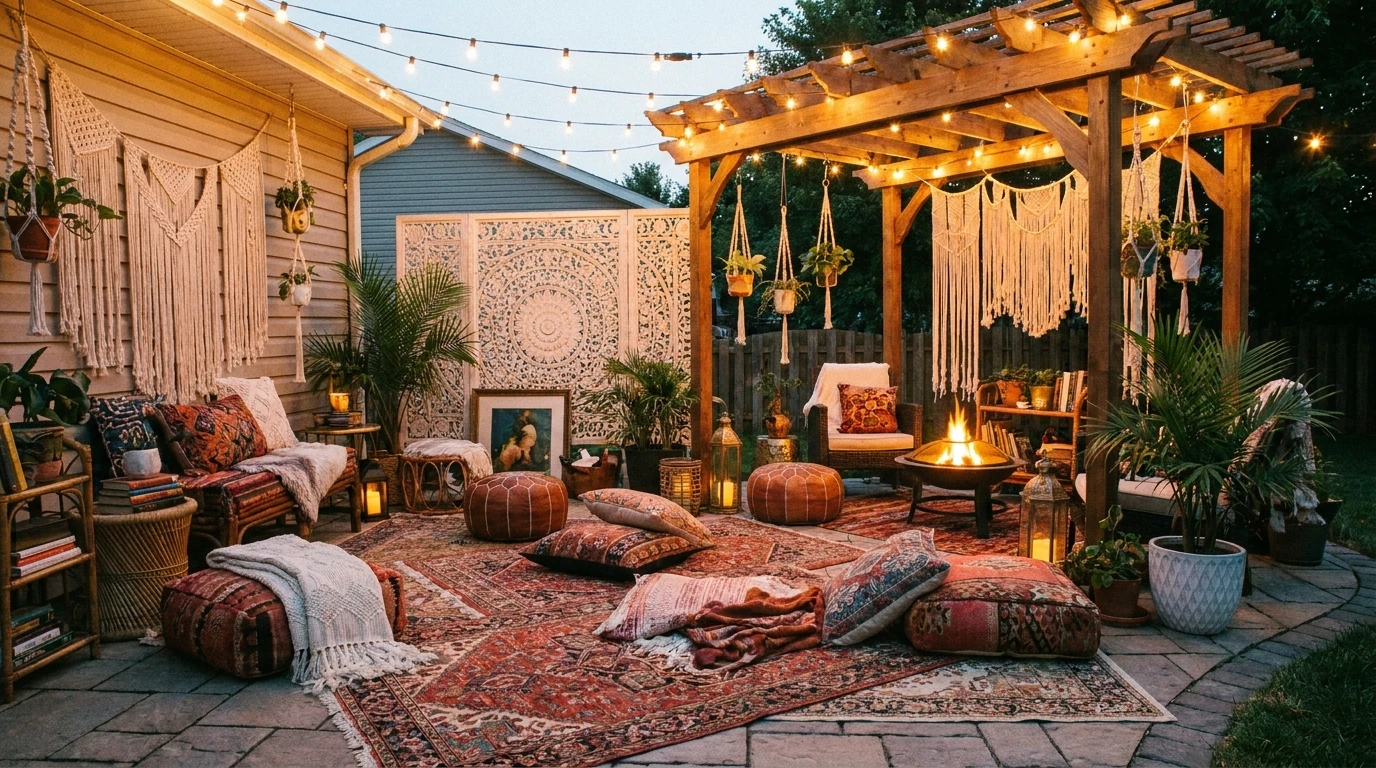 Dreamy Outdoor Patio Decor Ideas for Backyard Relaxation idea 3