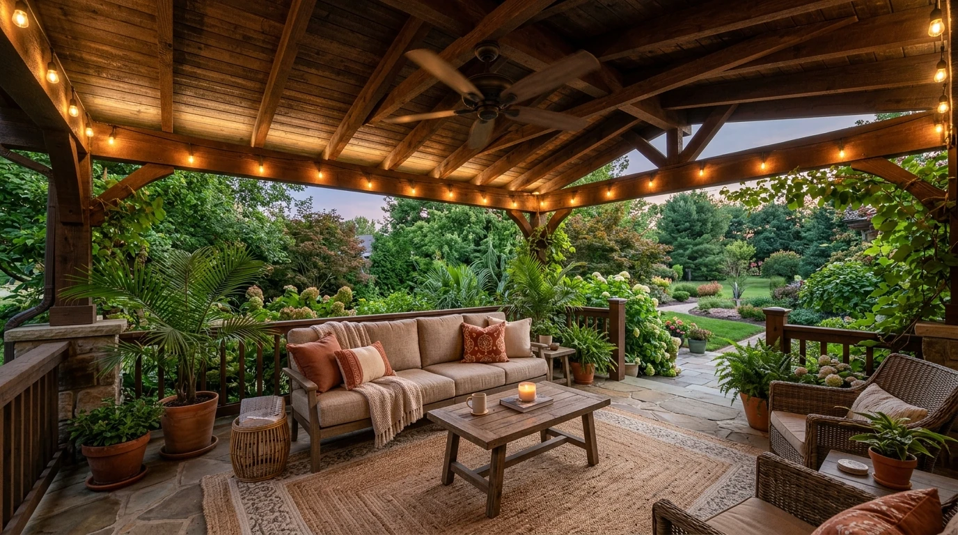 Dreamy Outdoor Patio Decor Ideas for Backyard Relaxation idea 11