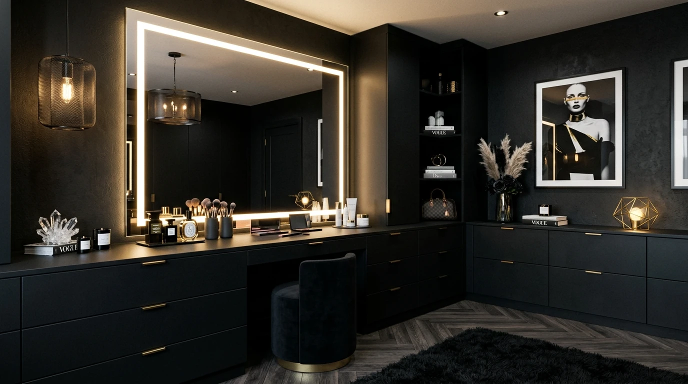 Dreamy vanity room idea 4