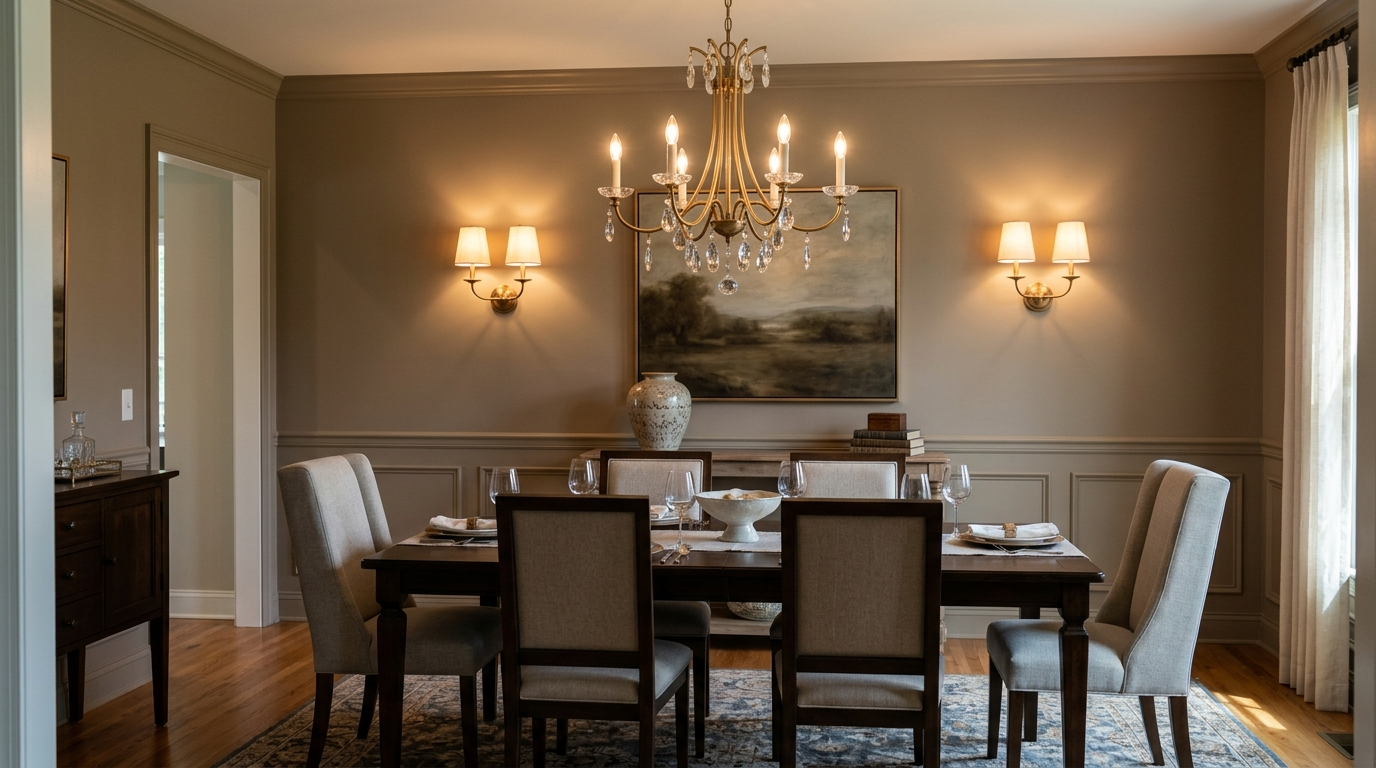 Elegant Dining Room Lighting Ideas for Stylish Entertaining idea 6