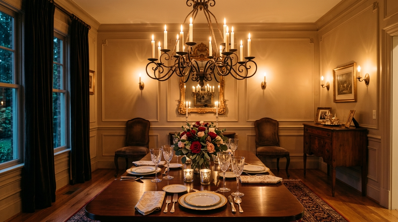 Elegant Dining Room Lighting Ideas for Stylish Entertaining idea 8