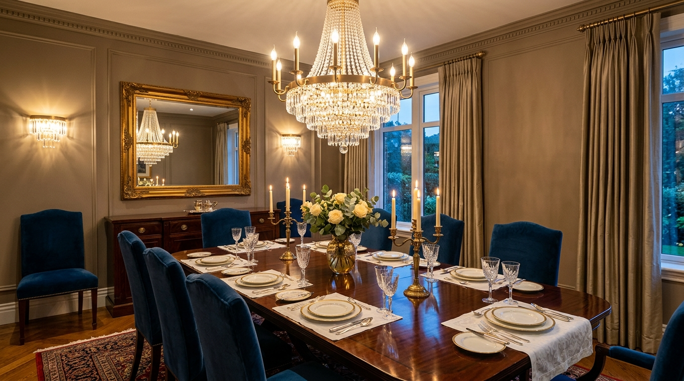 Elegant Dining Room Lighting Ideas for Stylish Entertaining idea 14