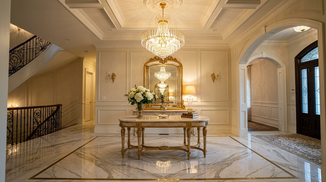 Elegant Entryway Decor Ideas for a Welcoming First Impression idea 3