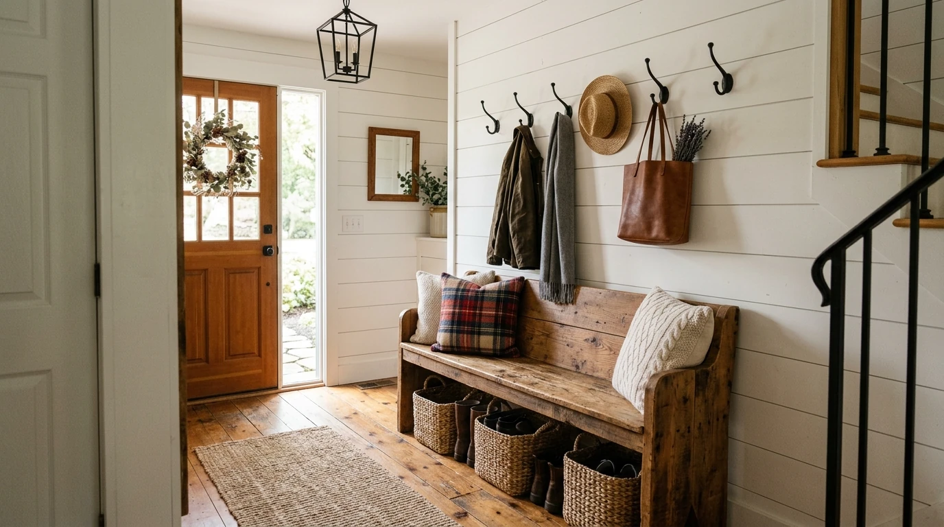 Elegant Entryway Decor Ideas for a Welcoming First Impression idea 4