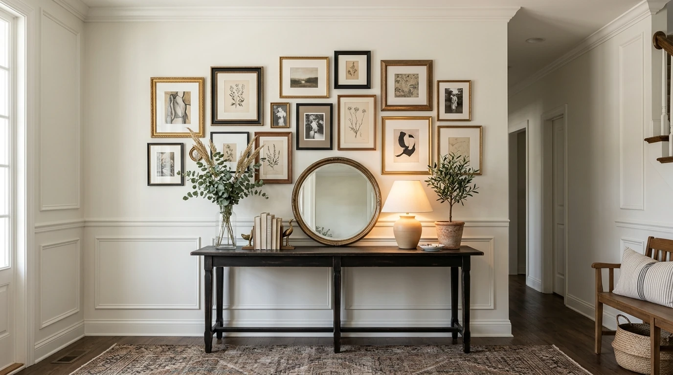 Elegant Entryway Decor Ideas for a Welcoming First Impression idea 11