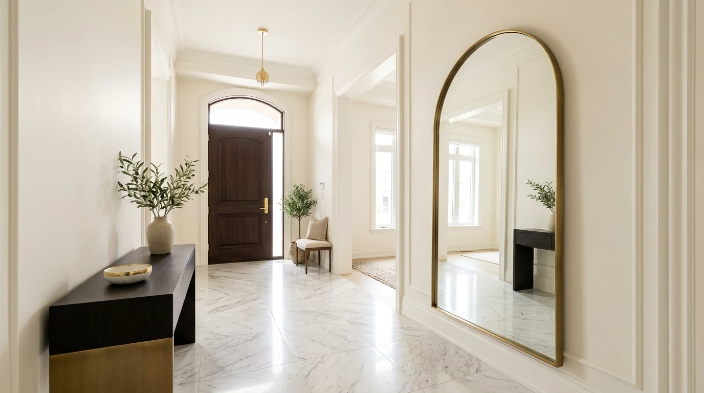 Elegant Entryway Decor Ideas for a Welcoming First Impression idea 12