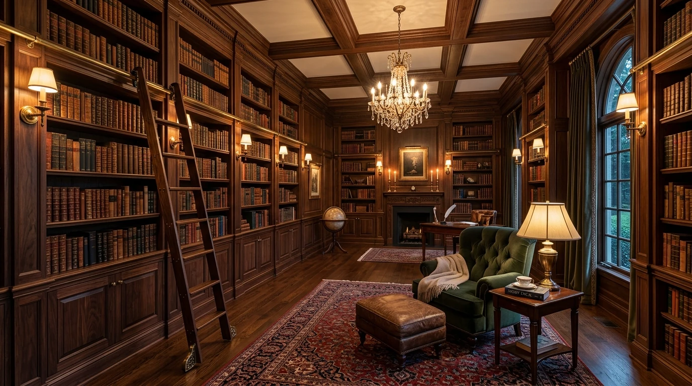 13 Elegant Home Library Design Ideas for Book Enthusiasts