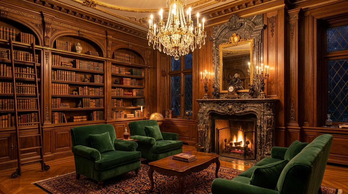 Elegant Home Library Design Ideas for Book Enthusiasts idea 4