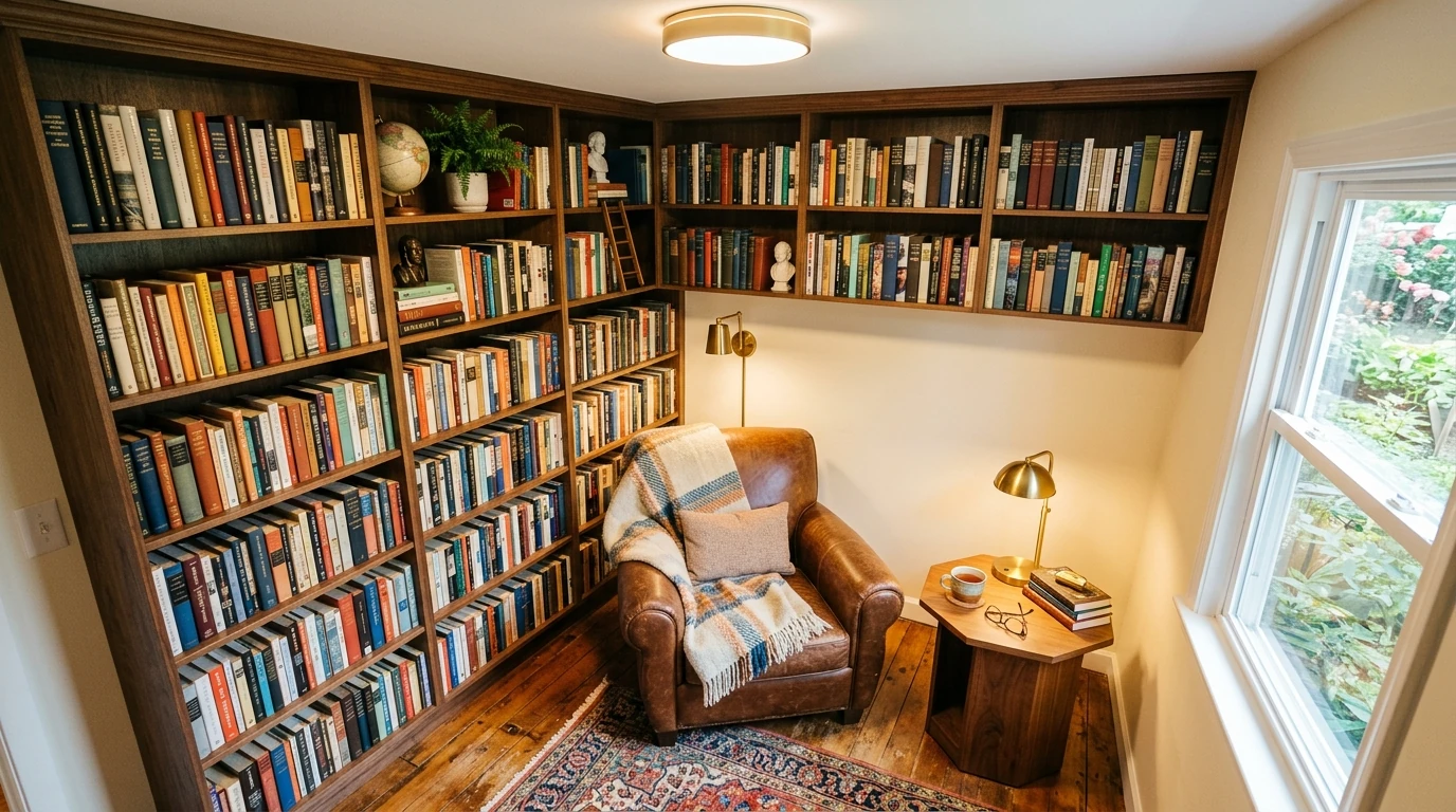 Elegant Home Library Design Ideas for Book Enthusiasts idea 7