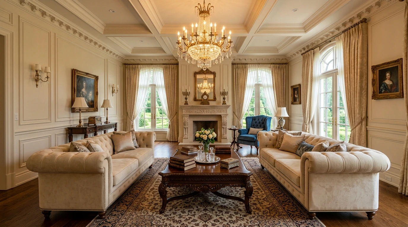 Elegant living room idea 4