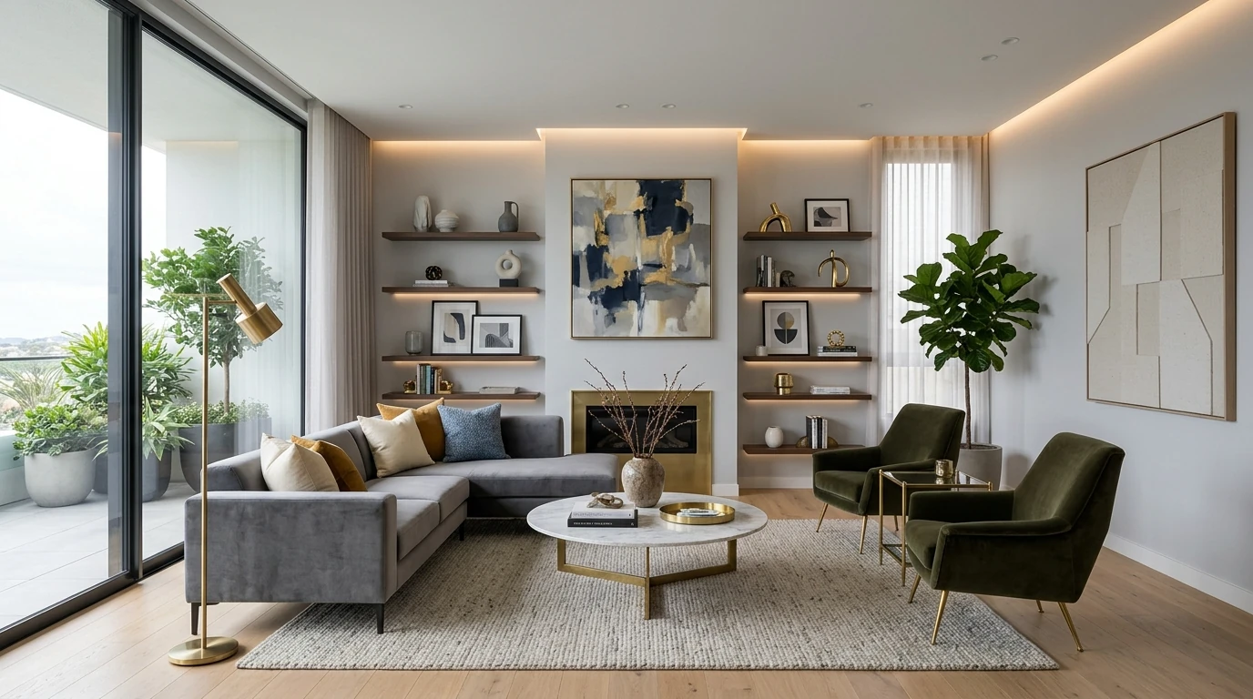 Elegant living room idea 5