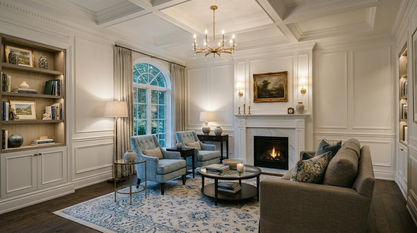 Elegant living room idea 11