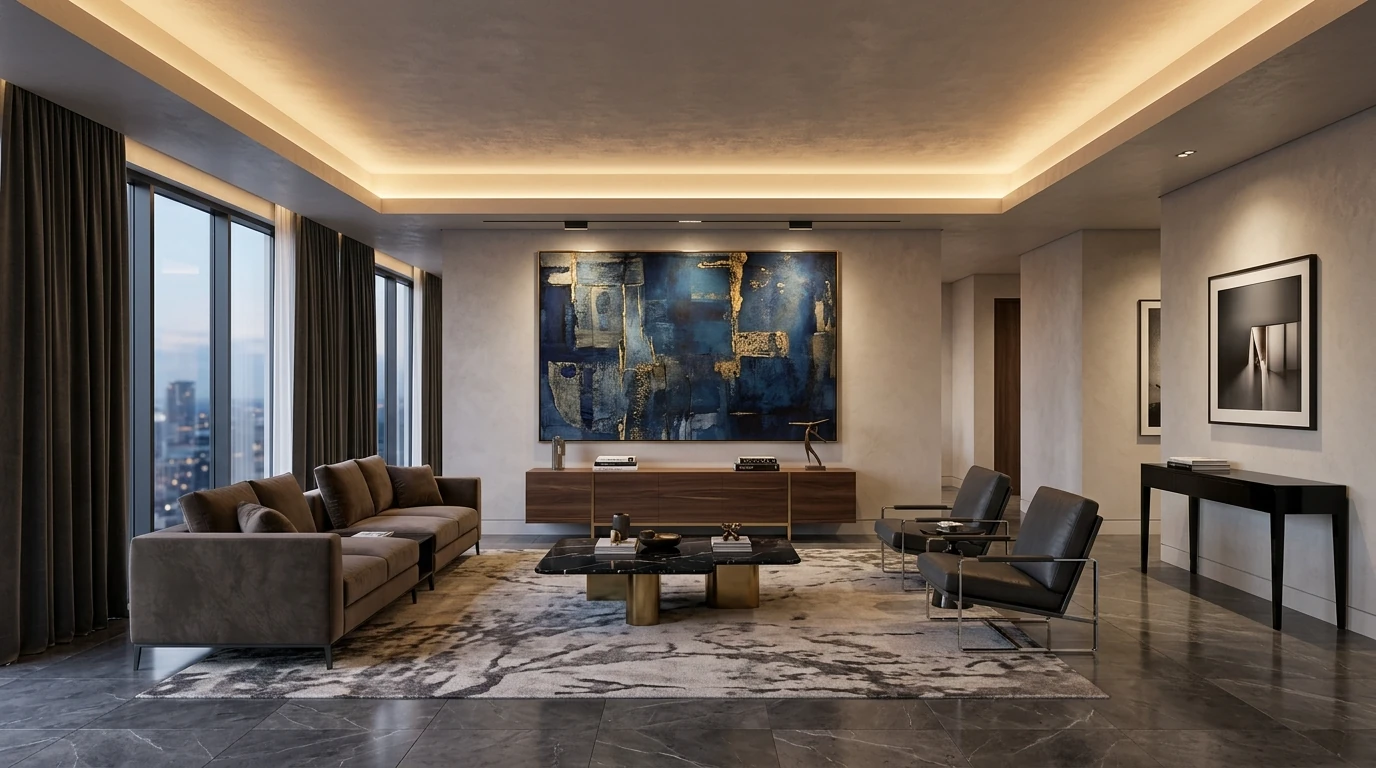 Elegant living room idea 12
