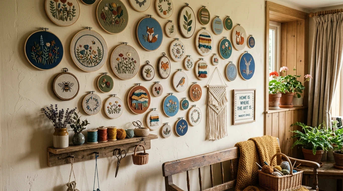Fun DIY Wall Decor Ideas to Personalize Your Home idea 11