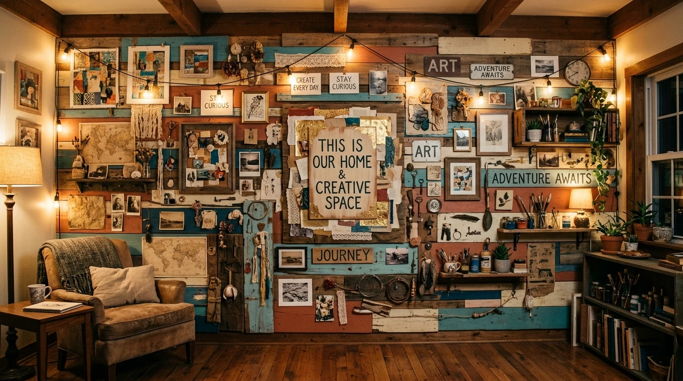 Fun DIY Wall Decor Ideas to Personalize Your Home idea 14