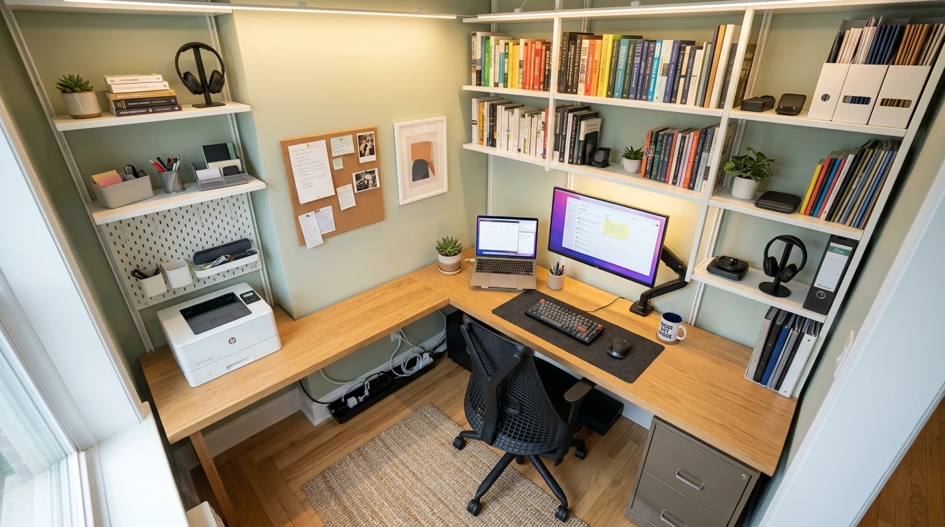 Functional Home Office Decor Ideas for Productivity and Style idea 12