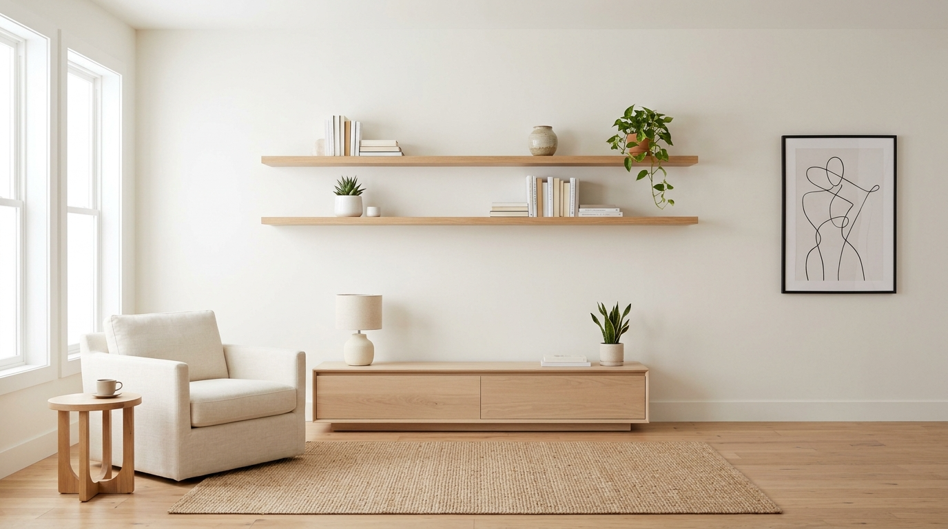 Functional Open Shelving Ideas for Stylish Storage idea 2