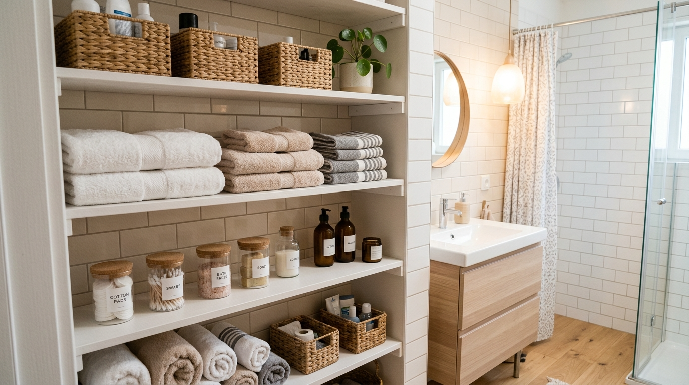Functional Open Shelving Ideas for Stylish Storage idea 3