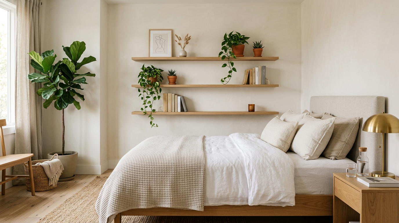 Functional Open Shelving Ideas for Stylish Storage idea 7
