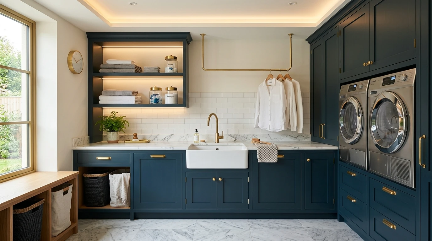 Functional utility room idea 7