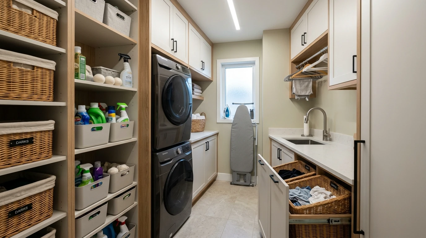 Functional utility room idea 9