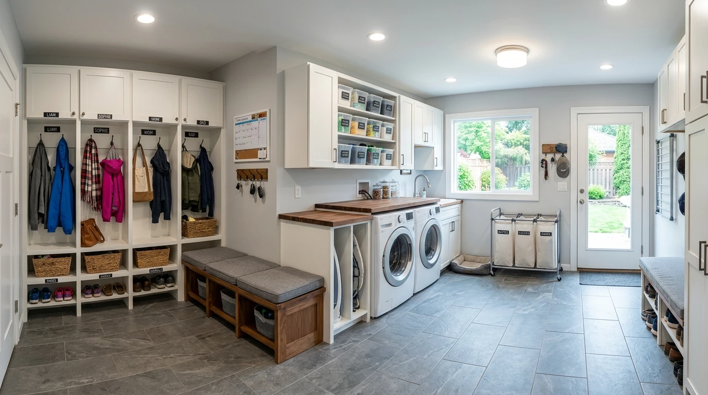 Functional utility room idea 10