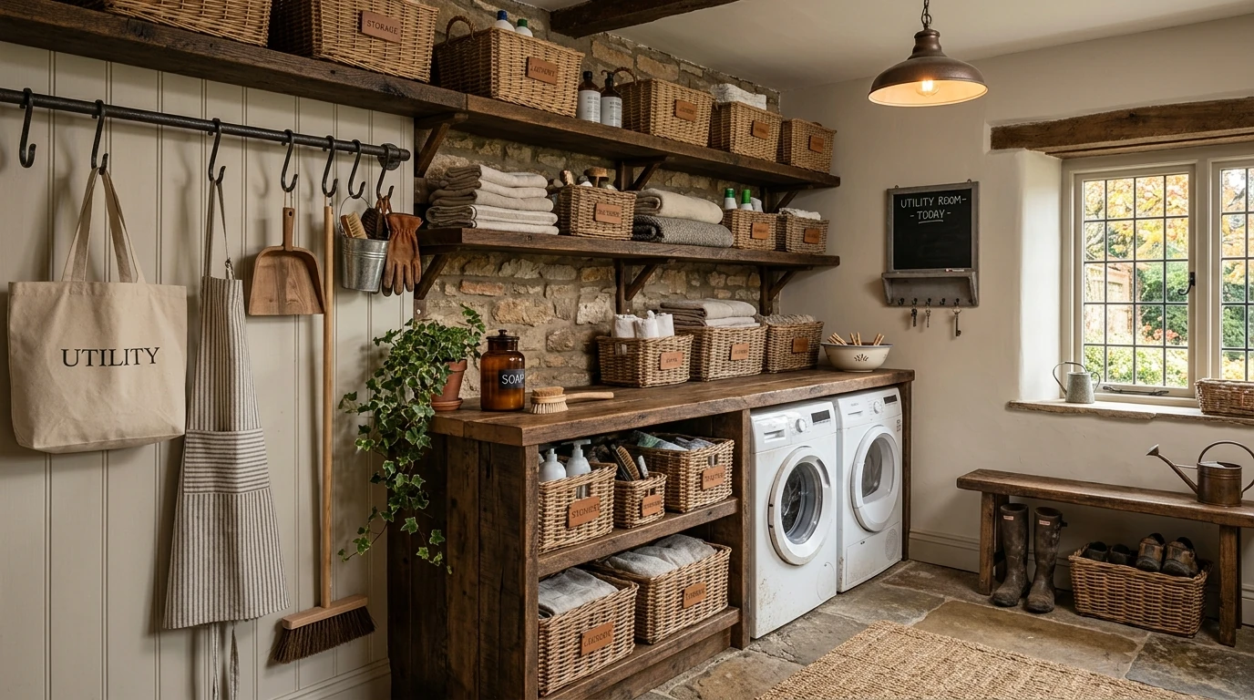 Functional utility room idea 12