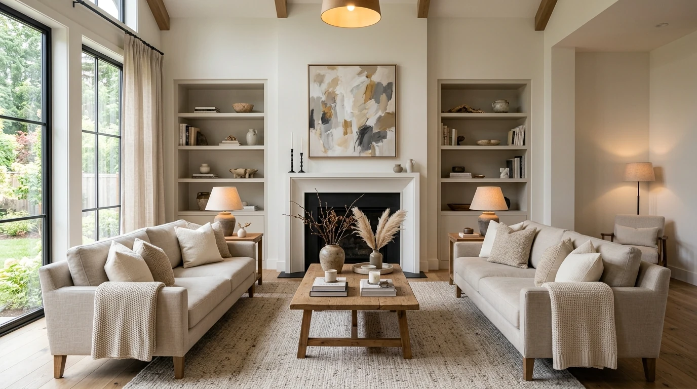 14 Harmonious Aesthetic Living Room Ideas in Perfect Balance