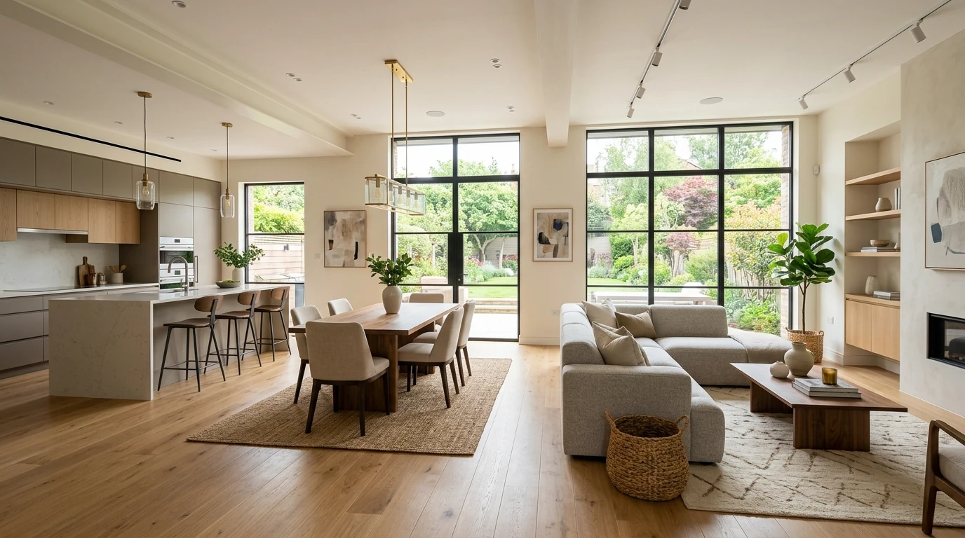 Harmonious living room idea 7
