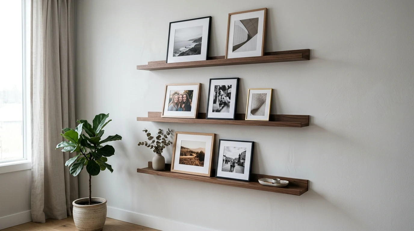 Photo wall decor idea 12