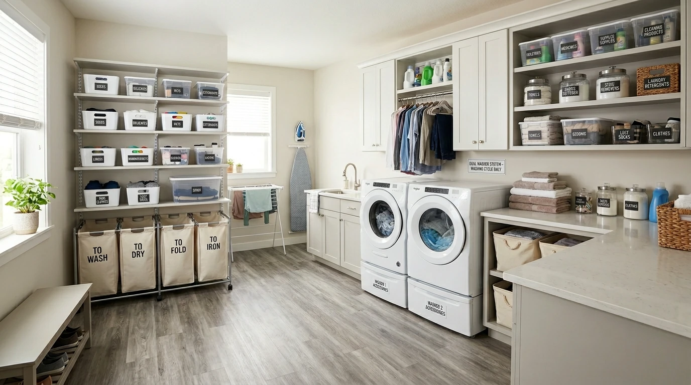 Dream laundry room idea 11