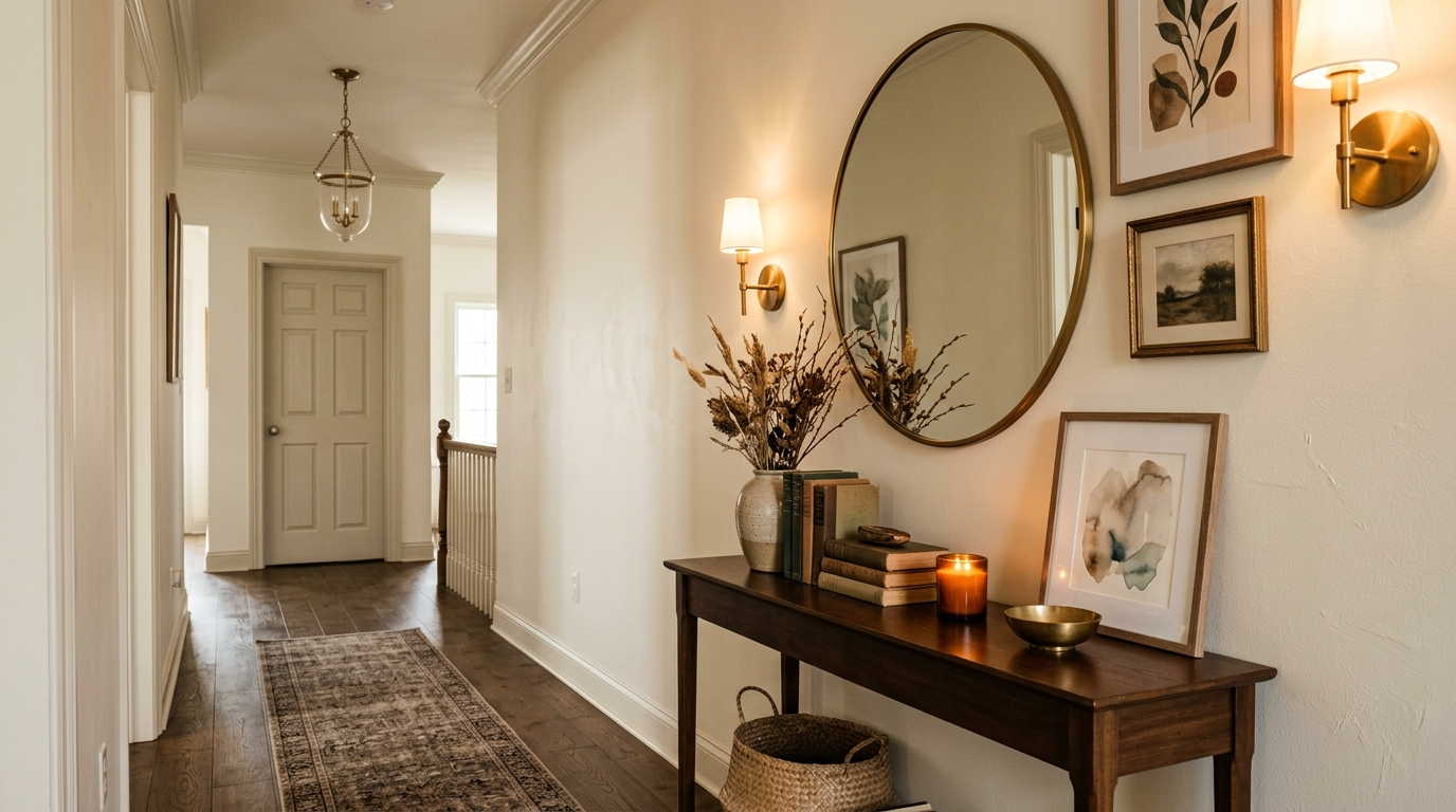 Inspiring Hallway Decor Ideas for Often Overlooked Spaces idea 15