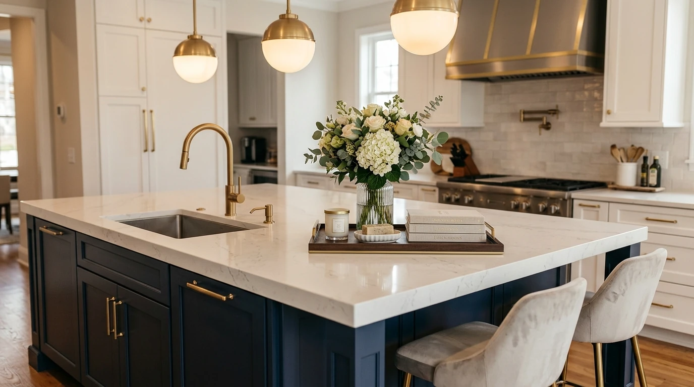 Inspiring Kitchen Island Decor Ideas for Stylish Functionality idea 3