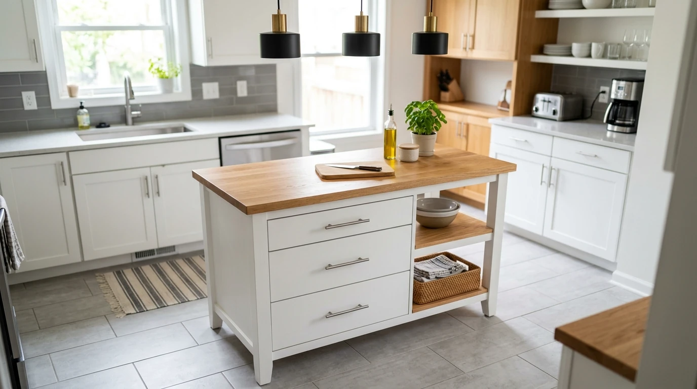 Inspiring Kitchen Island Decor Ideas for Stylish Functionality idea 8