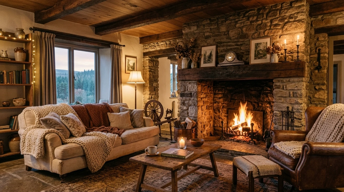 Plush living room idea 7