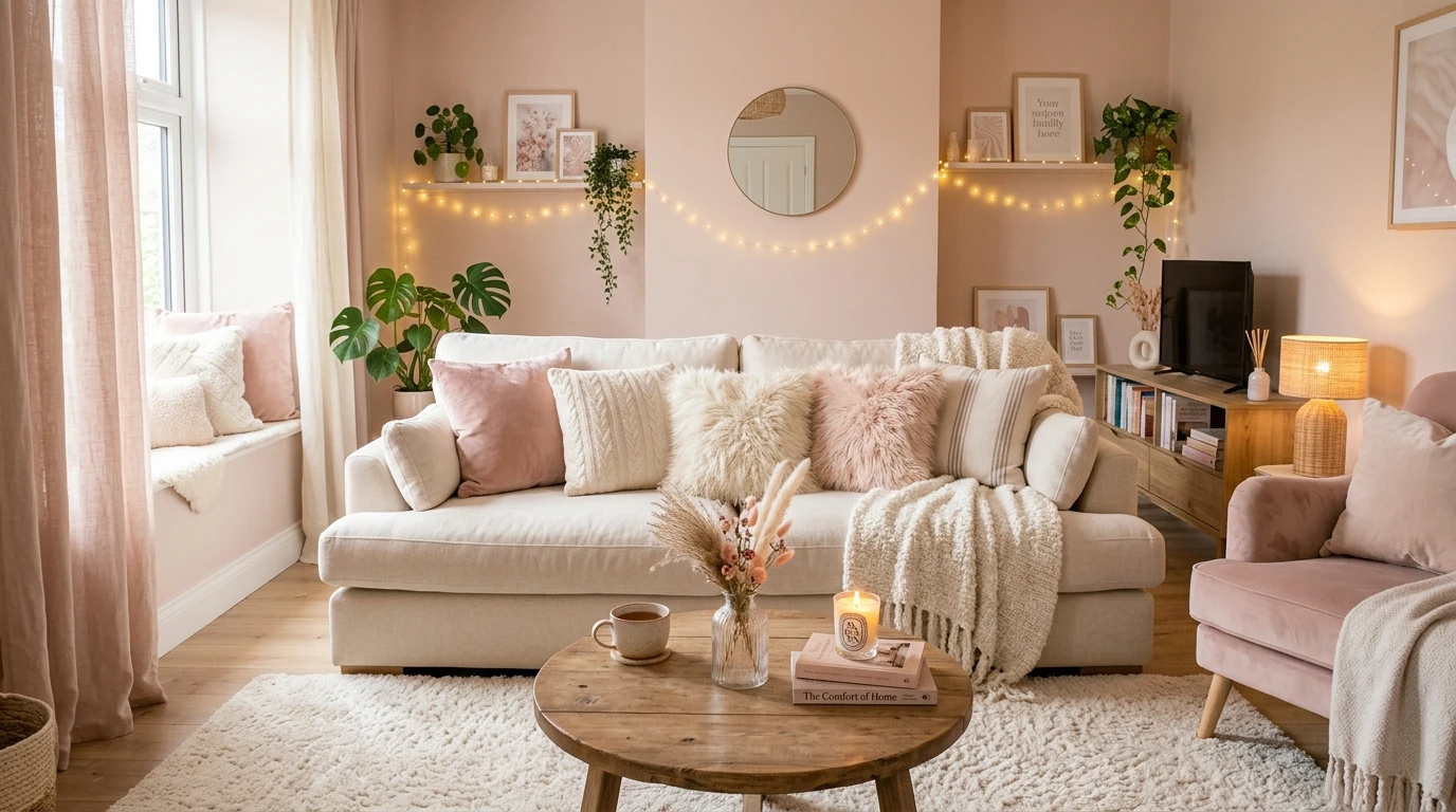 Plush living room idea 8