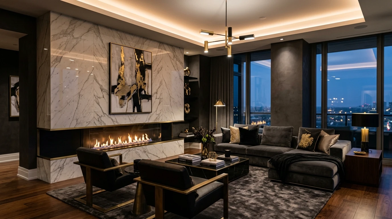 Luxury living room idea 6