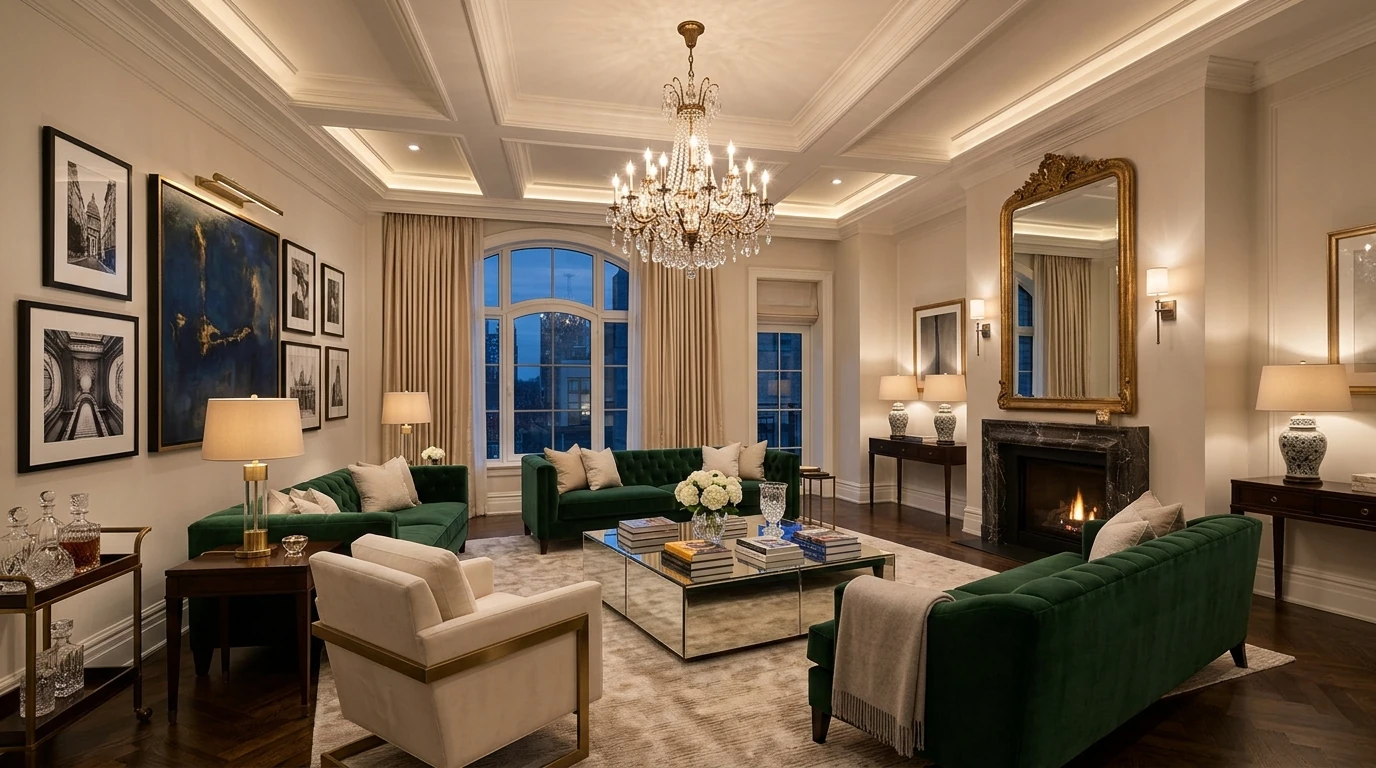 Luxury living room idea 8