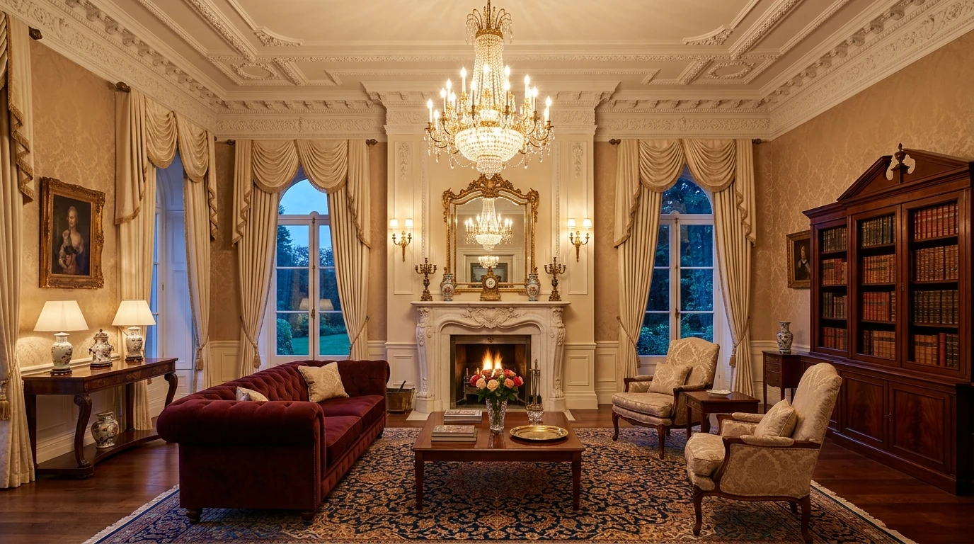 Luxury living room idea 12