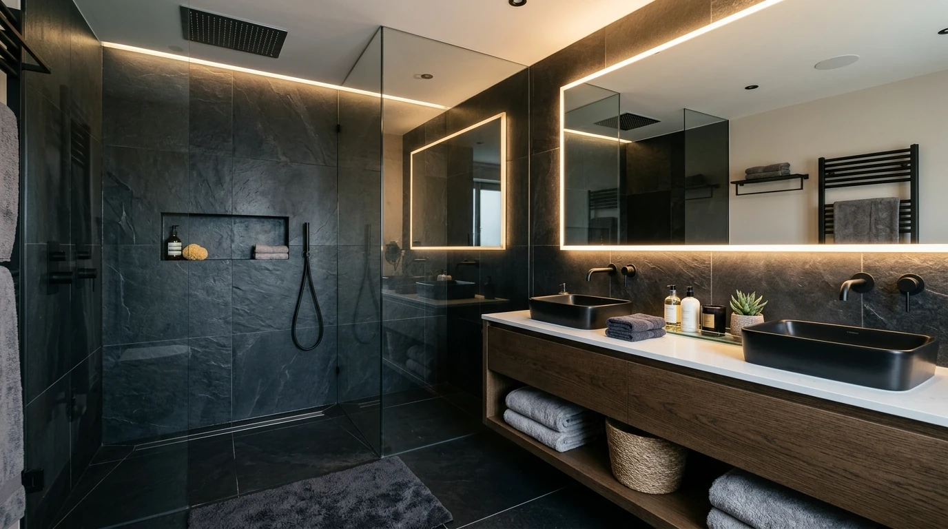 Luxurious Modern Bathroom Ideas for Everyday Spa Luxury idea 2