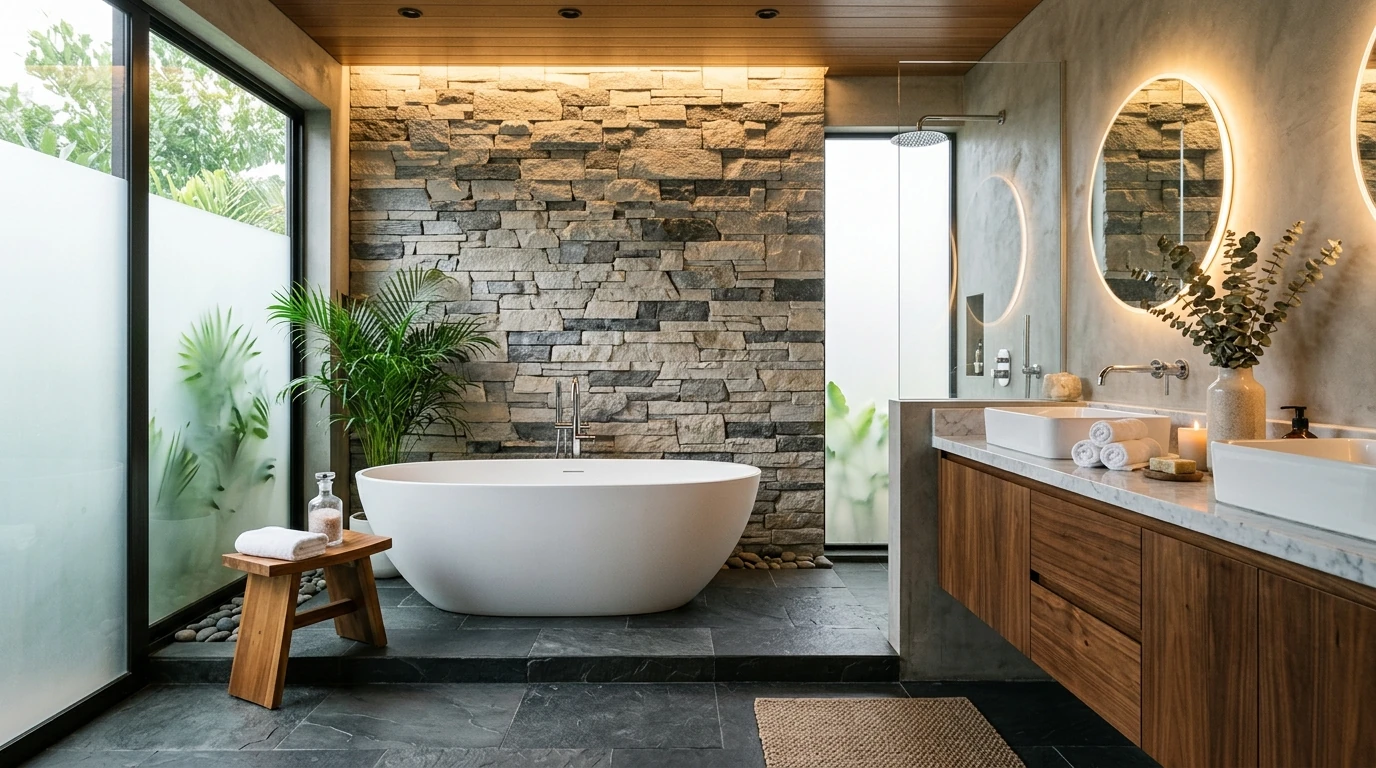 Luxurious Modern Bathroom Ideas for Everyday Spa Luxury idea 4