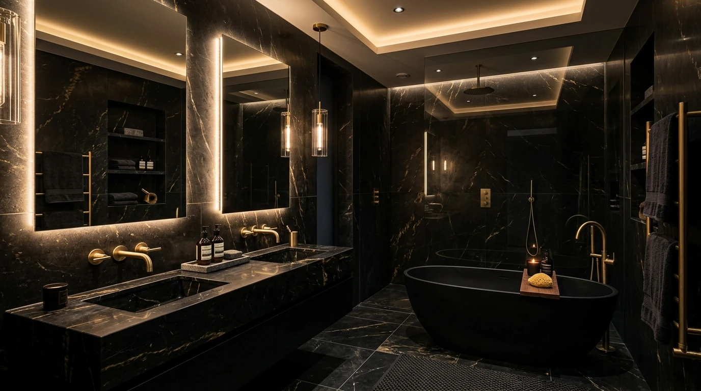 Luxurious Modern Bathroom Ideas for Everyday Spa Luxury idea 9