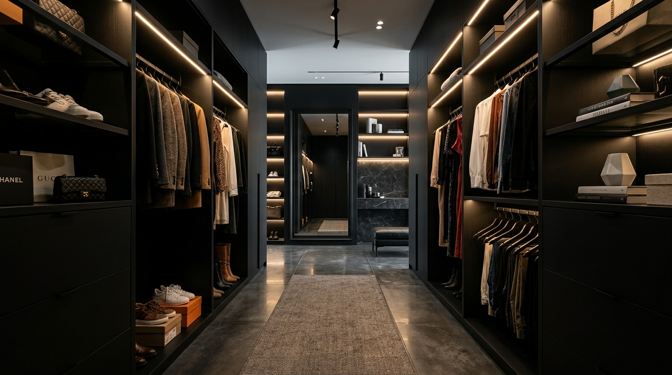 Luxury Walk-In Closet Ideas for Boutique Style Storage idea 3