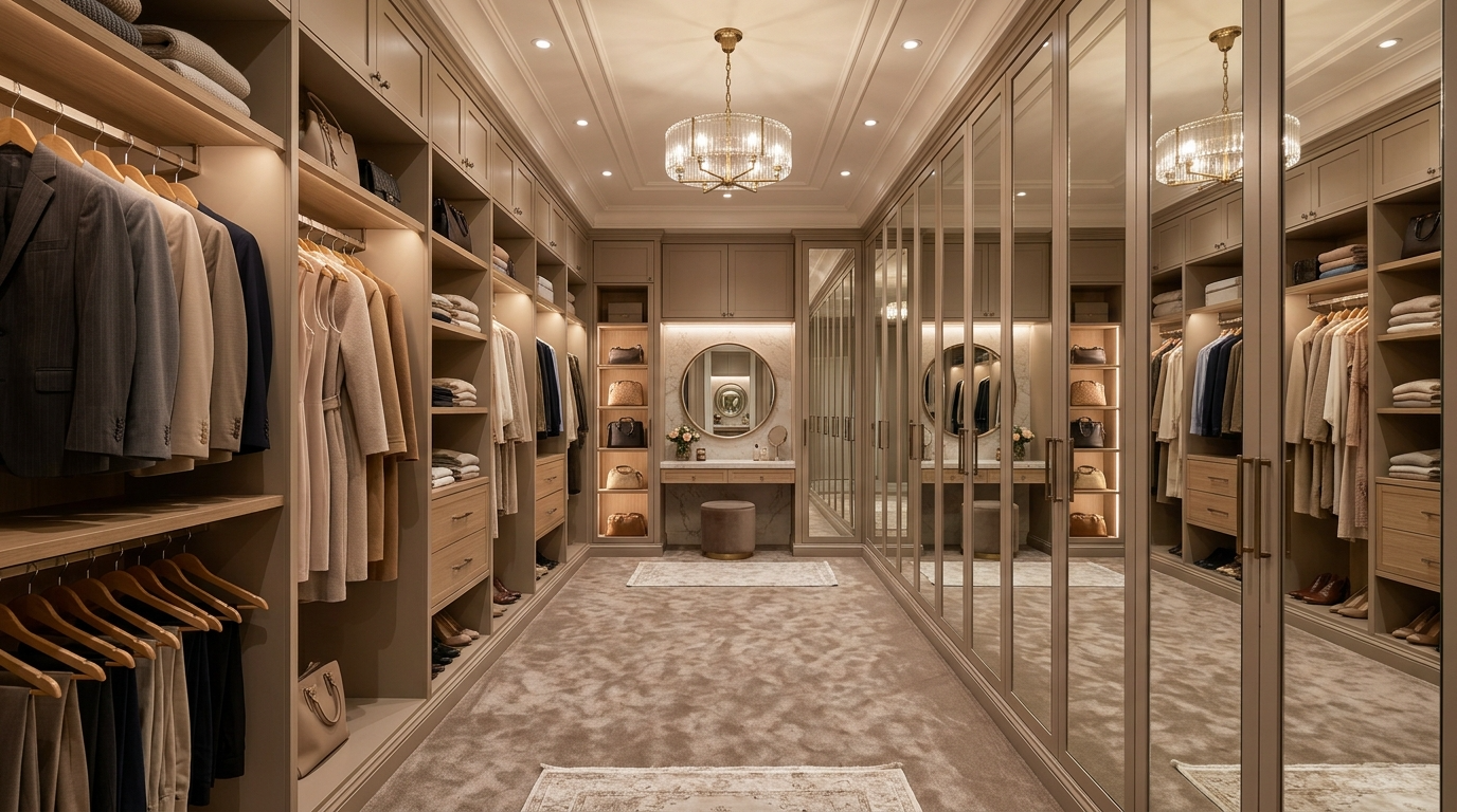 Luxury Walk-In Closet Ideas for Boutique Style Storage idea 4